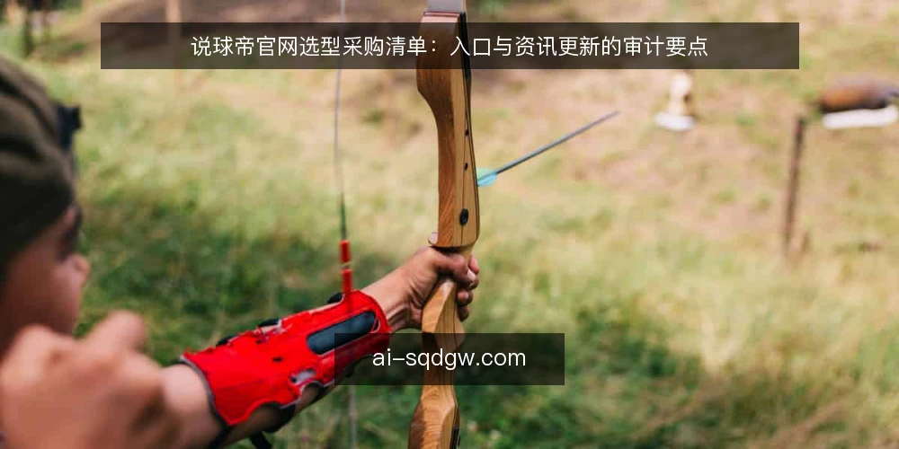 说球帝官网选型采购清单:入口与资讯更新的审计要点 — 为什么现在要做一次选型审计 配图